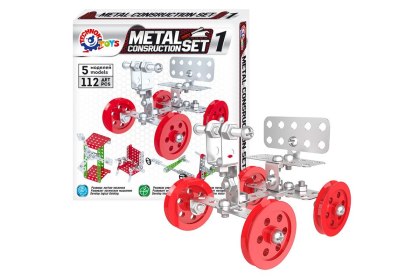 Zestaw Konstrukcyjny Metalowy Zabawka Do Składania 5 Różnych Modeli