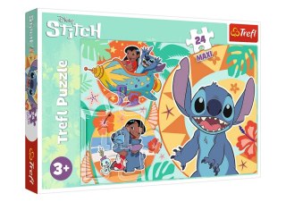 Puzzle - 24 Maxi - Wesoły dzień Lilo and Stitch - Disney Lilo and Stitch 14365