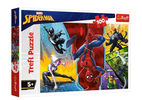 Puzzle - 100 - Do góry nogami / Disney Marvel Spiderman 16347