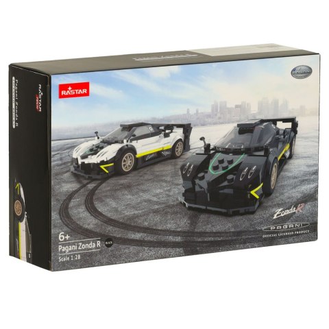 Samochód Rastar 93900-B pagani Zonda R 1:28 klocki 387 el.