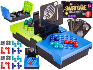 Łamigłówka Gra logiczna Karty "Smart game" 80 zadań dla dzieci IQ 3D