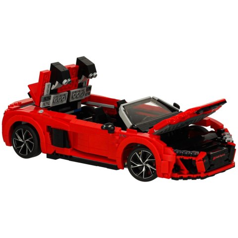 KLOCKI KONSTRUKCYJNE SAMOCHÓD AUDI R8 SPYDER 1:14 RASTAR 93800 ZESTAW 1440EL.