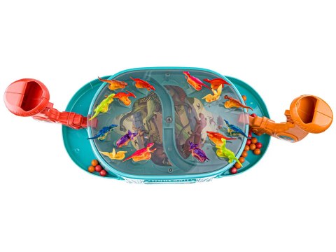 GRA ZRĘCZNOŚCIOWA BITWA WOJNA DINOZAURÓW STRZELANIE DINOSAUR BATTLE GAME