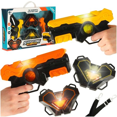 PISTOLETY LASEROWE PAINTBALL NA PODCZERWIEŃ ZESTAW 2 PISTOLETY 2 TARCZE PISTOLETY LASEROWE PAINTBALL NA PODCZERWIEŃ ZESTAW 2 PISTOLETY 2 TARCZE