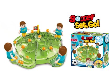 Rodzinna gra zręcznościowa planszowa PIŁKA NOŻNA "Soccer Set Go! mini Piłkarzyki