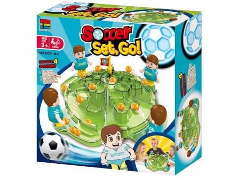 Rodzinna gra zręcznościowa planszowa PIŁKA NOŻNA "Soccer Set Go! mini Piłkarzyki