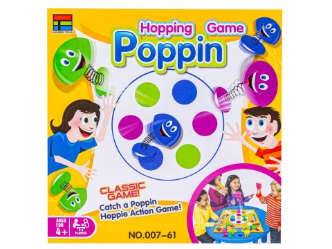 Zabawna gra rodzinna STWÓRZ LUDZIKA "Hopping Game Poppin"