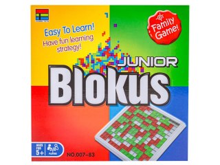 Strategiczna gra logiczna "BLOKUS JUNIOR" Układanka Plansza + Klocki