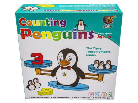 Gra Nauka Liczenia - Równoważnia Waga Szalkowa Pingwin - Counting Penguins