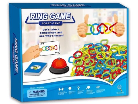 Logiczna Gra Połącz Obręcze Kształty, Puzzle Ring Game Karty