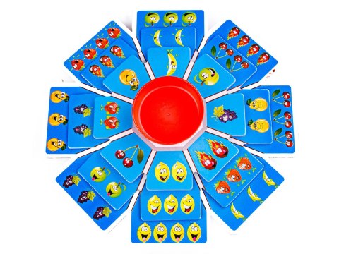 Obrotowa Gra Losowa, Układanka, Puzzle, Zwierzęta I Owoce Obrotowa Gra Losowa, Układanka, Puzzle, Zwierzęta I Owoce