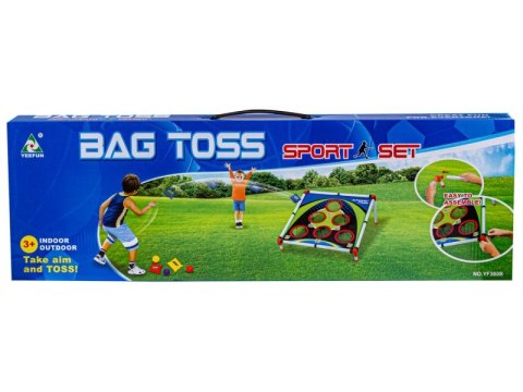 GRA ZRĘCZNOŚCIOWA BAG TOSS GAME RZUT DO CELU WORECZKAMI PIŁECZKAMI BRAMKA