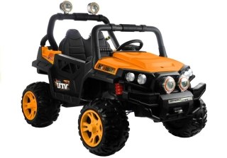 AUTO NA AKUMULATOR TERENOWE BUGGY HL2188 4X4 MP3 LED SKÓRA PILOT KOŁA EVA