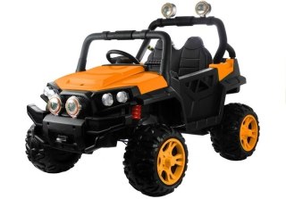 AUTO NA AKUMULATOR TERENOWE BUGGY HL2188 4X4 MP3 LED SKÓRA PILOT KOŁA EVA