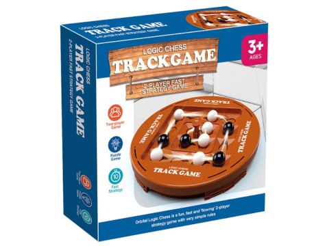 Logiczna gra planszowa strategiczna "Track game" 4 W Rzędzie