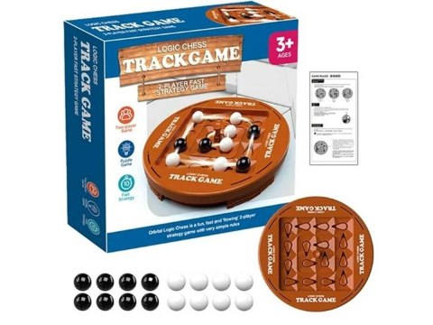 Logiczna gra planszowa strategiczna "Track game" 4 W Rzędzie