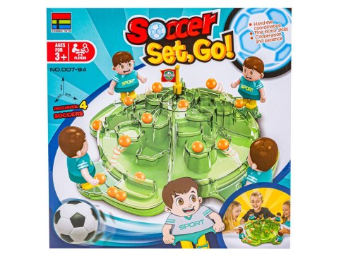 Rodzinna gra zręcznościowa planszowa PIŁKA NOŻNA "Soccer Set Go! mini Piłkarzyki