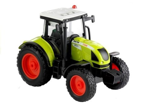 TRAKTOR INTERAKTYWNY 1:16 Z PRASĄ DO BELOWANIA 37,5CM DŹWIĘKI ŚWIATŁO