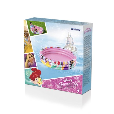 BASEN DMUCHANY OGRODOWY BRODZIK DLA DZIECI KSIĘŻNICZKI DISNEY 122X25CM BESTWAY