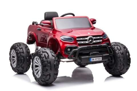 SAMOCHÓD NA AKUMULATOR AUTO TERENOWY MERCEDES DK-MT950 4X4 MONSTER MP4 LAKIER