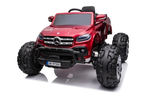 SAMOCHÓD NA AKUMULATOR AUTO TERENOWY MERCEDES DK-MT950 4X4 MONSTER MP4 LAKIER