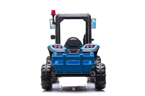 DUŻY TRAKTOR NA AKUMULATOR DLA DZIECKA BLT-206 PRZYCZEPA 24V 2X200W PILOT LED EVA PASY BLUETOOTH