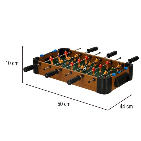 PIŁKARZYKI MINI STÓŁ DO GRY PIŁKA NOŻNA FOOTBALL 50X44CM 2 PIŁKI LICZNIKI