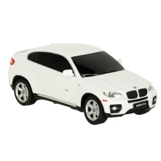 SAMOCHÓD ZDALNIE STEROWANY AUTO RC BMW X6 1:24 BIAŁY ŚWIATŁA PILOT RASTAR