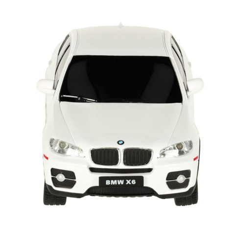 SAMOCHÓD ZDALNIE STEROWANY AUTO RC BMW X6 1:24 BIAŁY ŚWIATŁA PILOT RASTAR