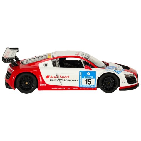 SAMOCHÓD ZDALNIE STEROWANY AUTO RC AUDI R8 LMS PERFORMANCE 1:14 RASTAR PILOT