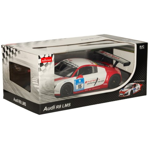 SAMOCHÓD ZDALNIE STEROWANY AUTO RC AUDI R8 LMS PERFORMANCE 1:14 RASTAR PILOT