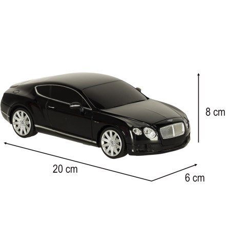 Samochód zdalnie sterowany Rastar 48600 Bentley Continental GT 1:24 czarny