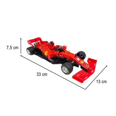 SAMOCHÓD ZDALNIE STEROWANY WYŚCIGÓWKA RC FERRARI SF1000 1:16 DO ZŁOŻENIA RASTAR