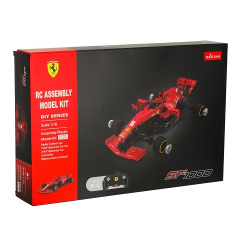 SAMOCHÓD ZDALNIE STEROWANY WYŚCIGÓWKA RC FERRARI SF1000 1:16 DO ZŁOŻENIA RASTAR