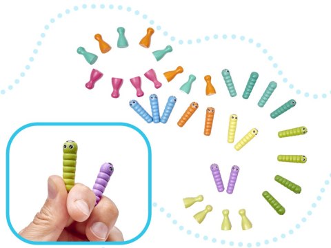 GRA ZRĘCZNOŚCIOWA ŁOWIENIE RYBEK GĄSIENICA MONTESSORI CHIŃCZYK DREWNIANA