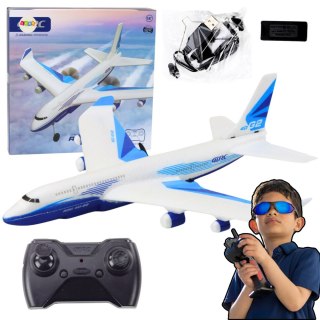 SAMOLOT LATAJĄCY ZDALNIE STEROWANY RC 4D-G2 ŚWIATŁA PILOT 2.4GHZ AKUMULATOR