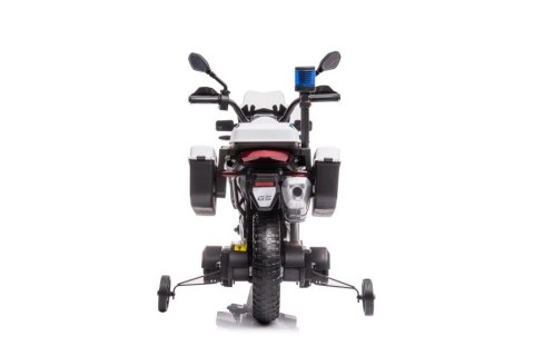 MOTOR NA AKUMULATOR DLA DZIECKA POLICJA JT5002B 2X45W BIEG WSTECZNY LED MP3 MOTOR NA AKUMULATOR DLA DZIECKA POLICJA JT5002B 2X45W BIEG WSTECZNY LED MP3