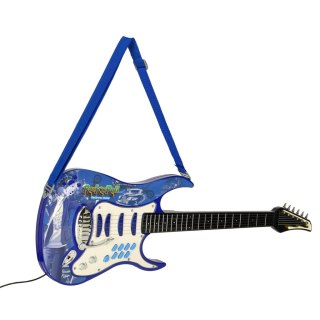 GITARA ELEKTRYCZNA MIKROFON WZMACNIACZ ZESTAW ROCKOWY DLA MAŁEGO MUZYKA