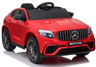 AUTO NA AKUMULATOR DLA DZIECI SAMOCHÓD MERCEDES GLC 63S 4X4 PILOT EVA SKÓRA