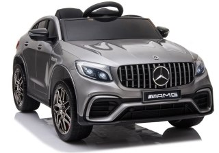 AUTO NA AKUMULATOR DLA DZIECKA MERCEDES GLC 63S QLS-5688 LAKIER 4X4 PILOT EVA SKÓRA LED MP3