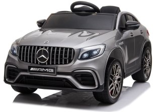 AUTO NA AKUMULATOR DLA DZIECKA MERCEDES GLC 63S QLS-5688 LAKIER 4X4 PILOT EVA SKÓRA LED MP3