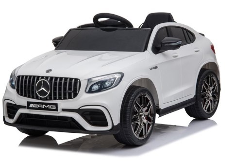 AUTO NA AKUMULATOR DLA DZIECI SAMOCHÓD MERCEDES GLC 63S 4X4 PILOT EVA SKÓRA