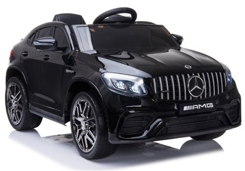 AUTO NA AKUMULATOR DLA DZIECKA MERCEDES GLC 63S QLS-5688 LAKIER 4X4 PILOT EVA SKÓRA LED MP3