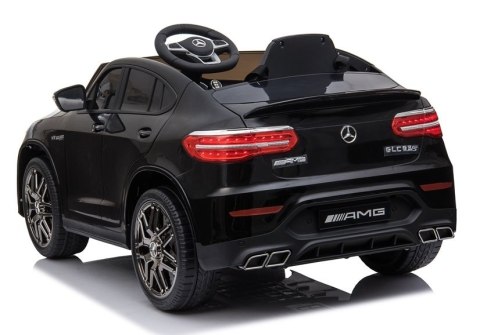 AUTO NA AKUMULATOR DLA DZIECKA MERCEDES GLC 63S QLS-5688 LAKIER 4X4 PILOT EVA SKÓRA LED MP3