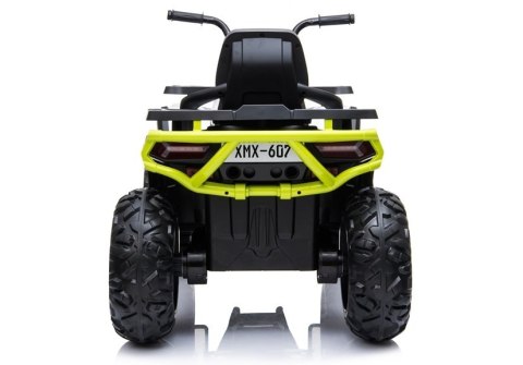 DUŻY QUAD NA AKUMULATOR DLA DZIECKA 3-5 LAT XMX607 4X4 EVA SKÓRA KLUCZYKI LED MP3