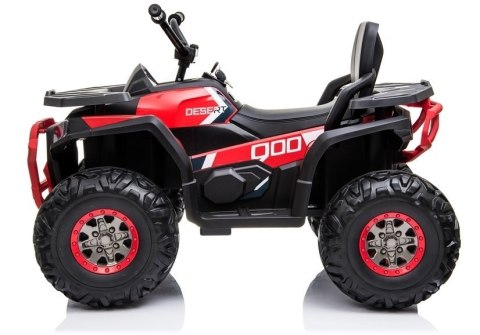 DUŻY QUAD NA AKUMULATOR DLA DZIECKA 3-5 LAT XMX607 4X4 EVA SKÓRA KLUCZYKI LED MP3