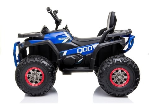 DUŻY QUAD NA AKUMULATOR DLA DZIECKA 3-5 LAT XMX607 4X4 EVA SKÓRA KLUCZYKI LED MP3