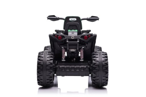 QUAD NA AKUMULATOR DLA DZIECI 3-6 LAT QLS-3288 AMORTYZATORY 4X4 SKÓRA EVA LED MP3 RADIO