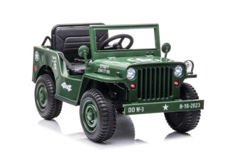 SAMOCHÓD NA AKUMULATOR DLA DZIECKA JEEP DŻIP JH-103 4X4 LED SKÓRA EVA PILOT