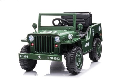 SAMOCHÓD NA AKUMULATOR DLA DZIECKA JEEP DŻIP JH-103 4X4 LED SKÓRA EVA PILOT